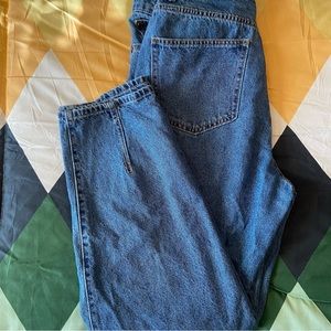 H&M jeans  straight high waist jeans, size 8